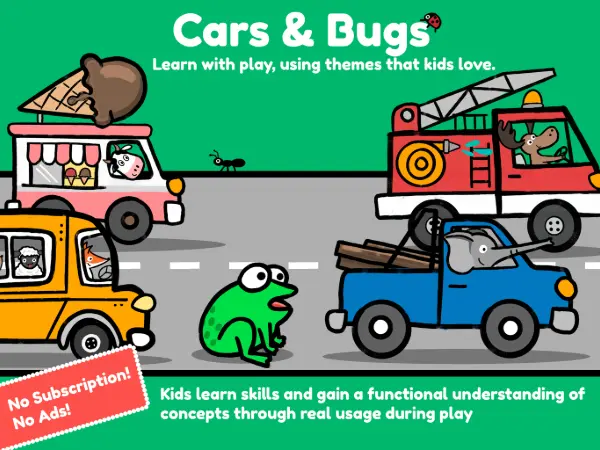 Cars and Bugs slide